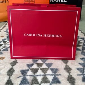 Carolina Herrera Bold Red Gift Bag - Small